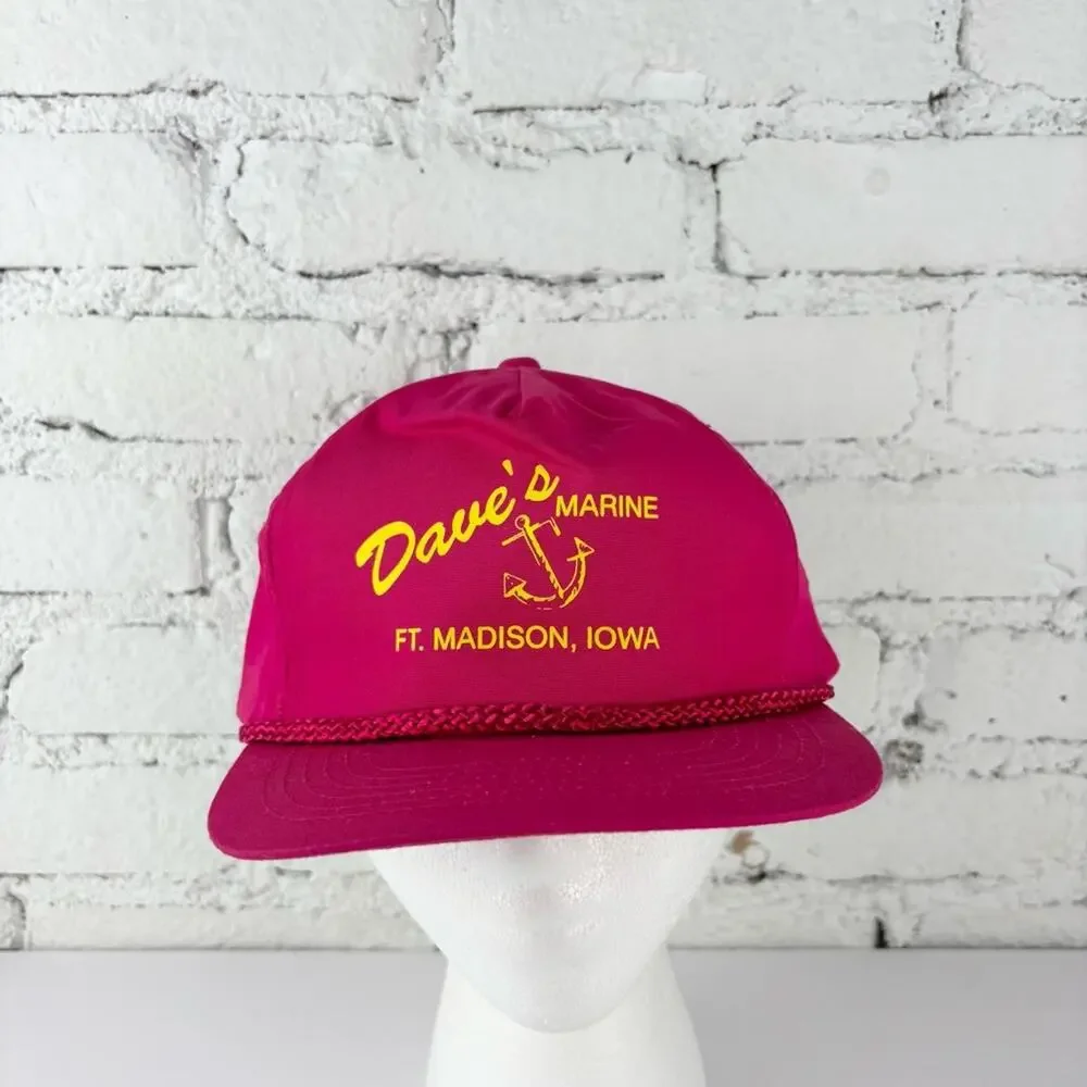 Vintage Dave’s Marine Snap Back Farmer Hat